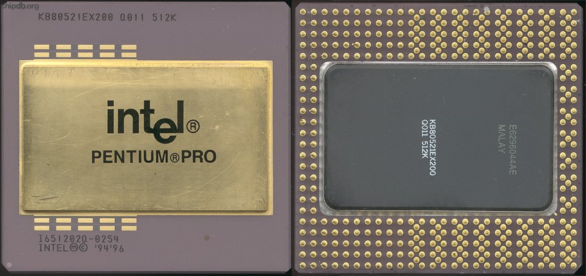 Intel Pentium Pro KB80521EX200 Q011