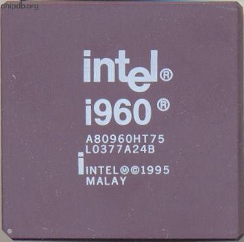Intel i960 A80960HT75 white print