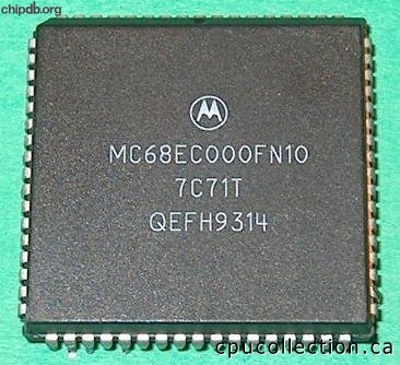 Motorola MC68EC000FN10