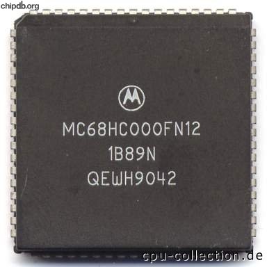 Motorola MC68HC000FN12
