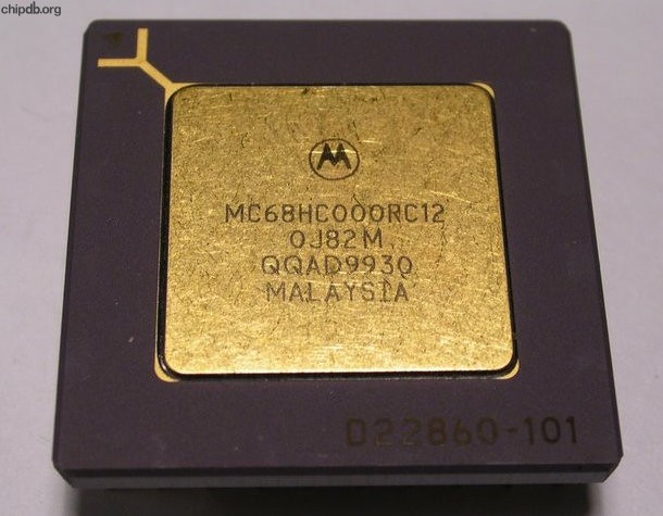 Motorola MC68HC000RC12