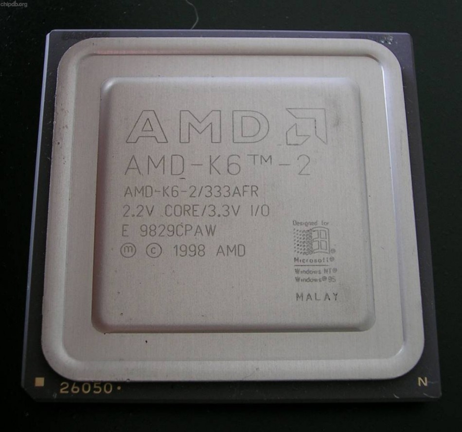 AMD AMD-K6-2/333AFR rev E