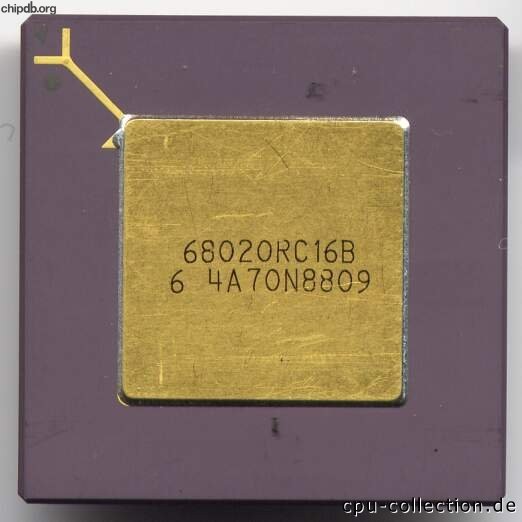 Motorola MC68020RC16B no logo