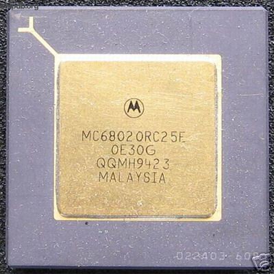 Motorola MC68020RC25E four rows