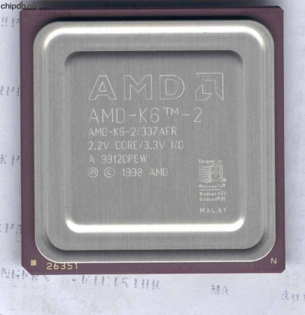 AMD AMD-K6-2/337AFR