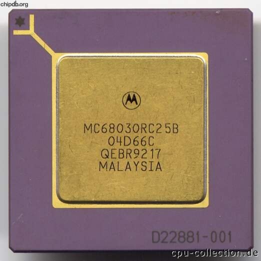 Motorola MC68030RC25B