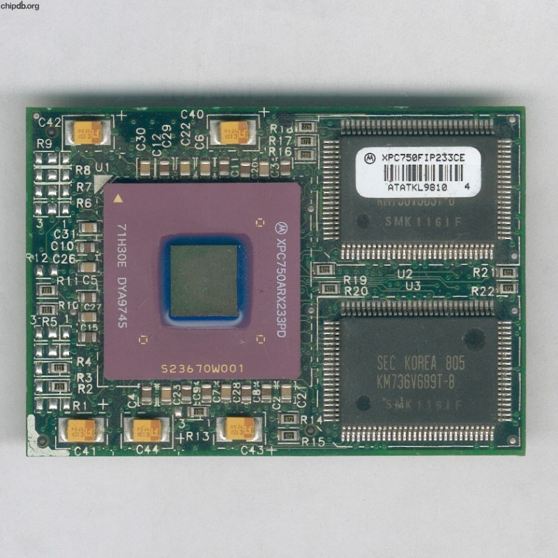 Motorola XPC750ARX233PD
