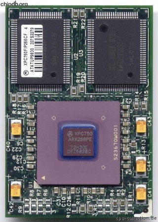 Motorola XPC750ARX266PE
