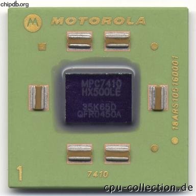 Motorola MPC7410HX500LE
