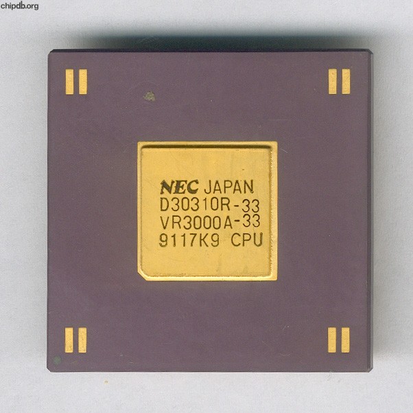 NEC VR3000A-33 diff package