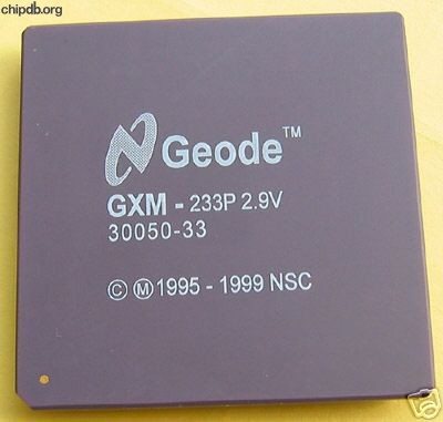Geode GXM 233P 2.9V