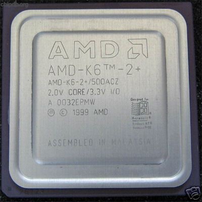 AMD AMD-K6-2+/500ACZ