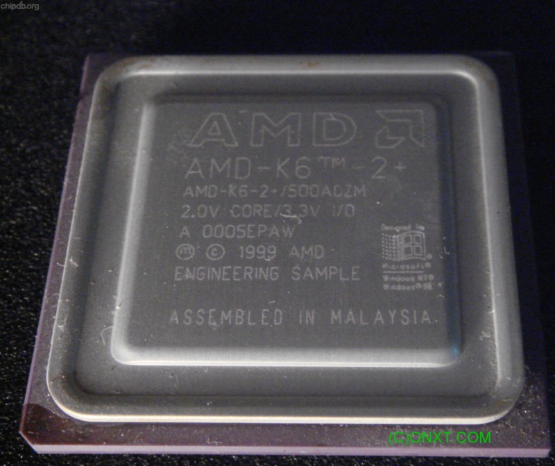 AMD AMD-K6-2+/500ACZM ES