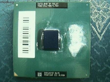 Intel Pentium III 1100/256/100/1.75V SL5QW Malay
