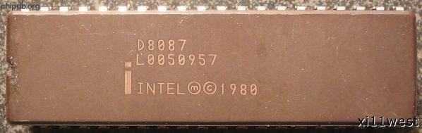 Intel D8087 INTEL 1980