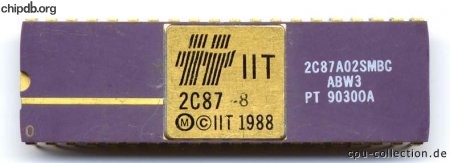 IIT 2C87-8 diff font