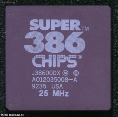 Chips & Technologies J38600DX 25 MHz