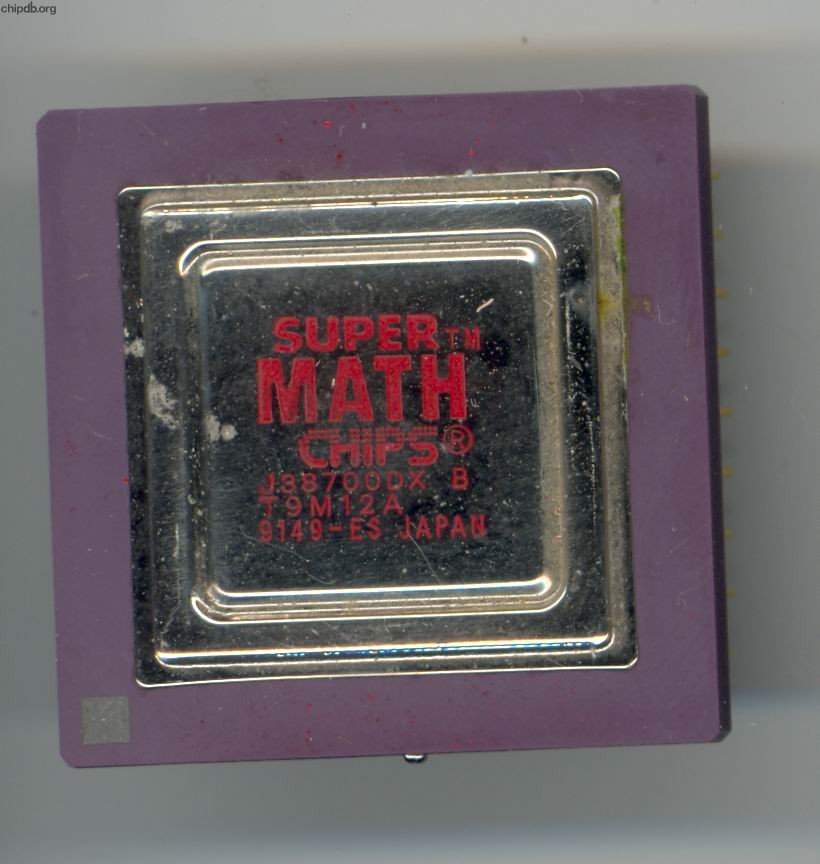Chips & Technologies 38700DX-33 ES