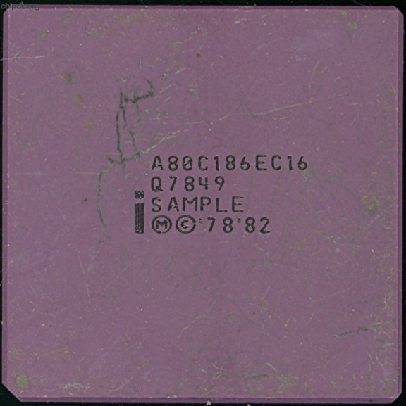 Intel A80C186EC16 Q7849 SAMPLE