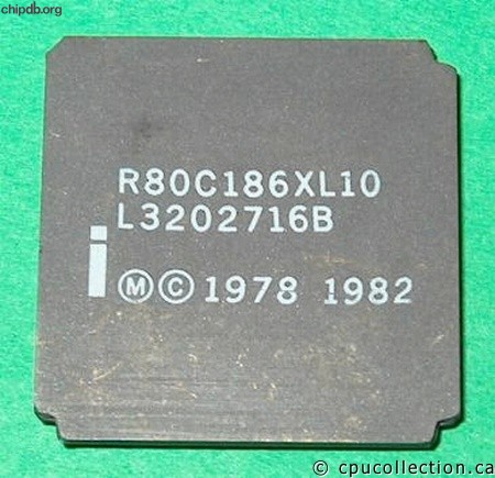 Intel R80C186XL10