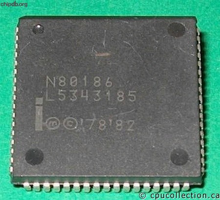 Intel N80186 INTEL 78 82