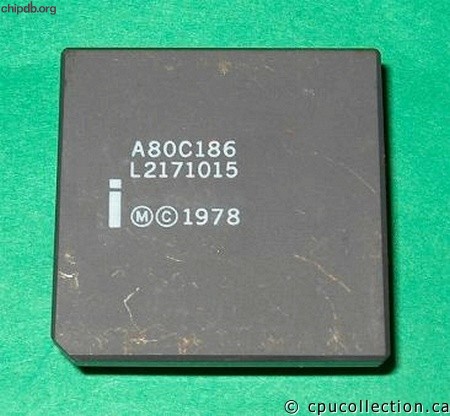 Intel A80C186 1978