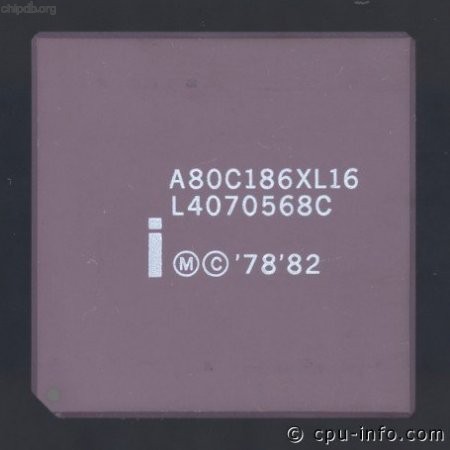 Intel A80C186XL16