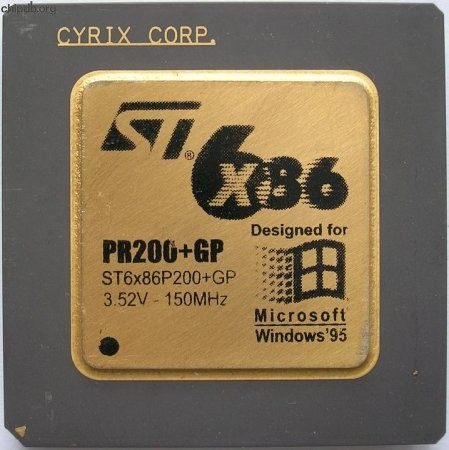 ST 6x86 PR200+GP ST6x86P200+GP