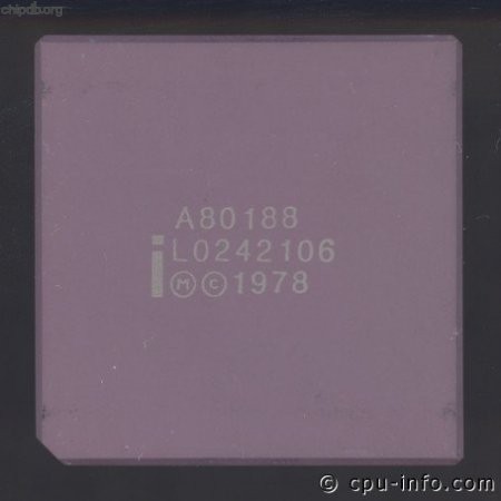 Intel A80188 1978