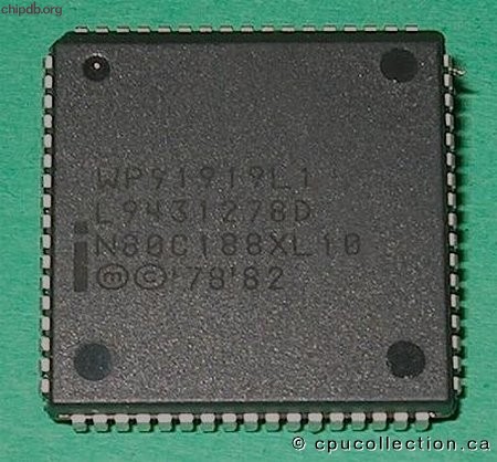 Intel N80C188XL10 78 82
