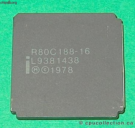 Intel R80C188-16