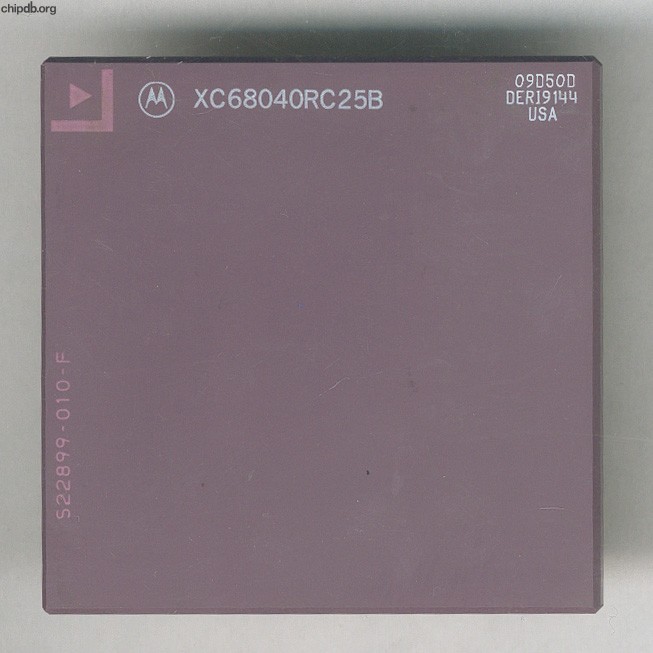 Motorola XC68040RC25B