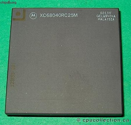 Motorola XC68040RC25M Dot