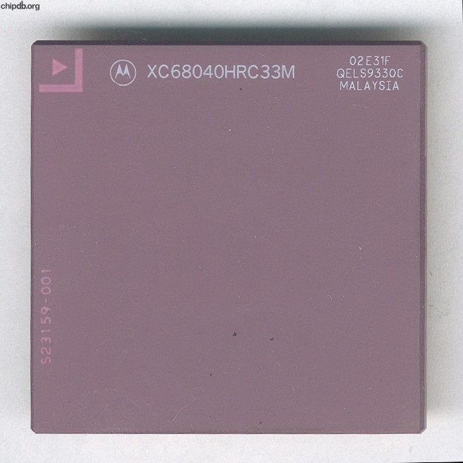 Motorola XC68040HRC33M