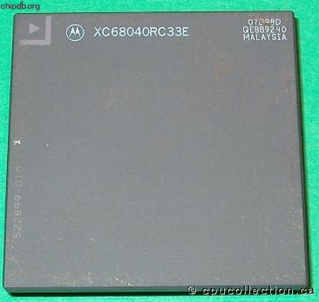 Motorola XC68040RC33E