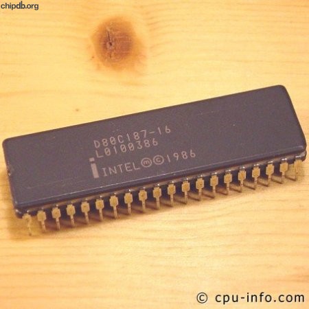Intel D80C187-16