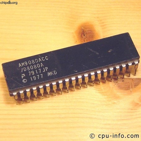 AMD AM9080ACC D8080A diff print 2
