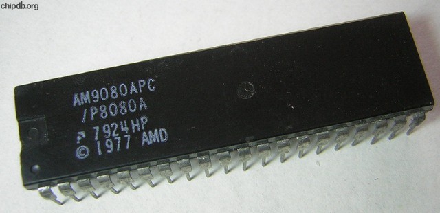 AMD AM9080APC / P8080A diff print 2