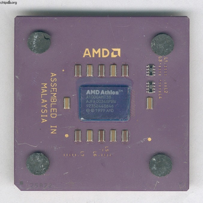 AMD Athlon A1000AMT3B AJFA K in corner