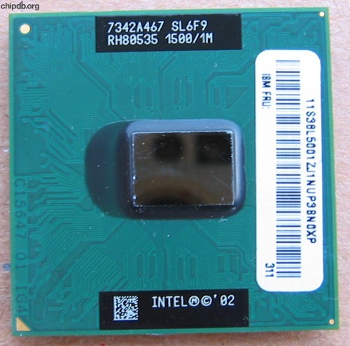 Intel Pentium M RH80535 1500/1M SL6F9