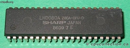 Sharp LH0080A Z80A-CPU-D