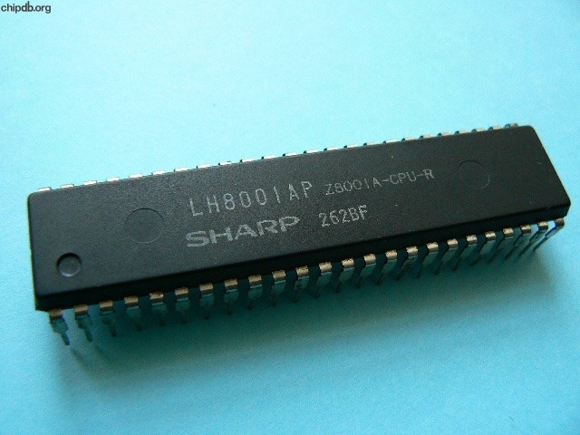 Sharp LH8001AP Z8001A-CPU-R