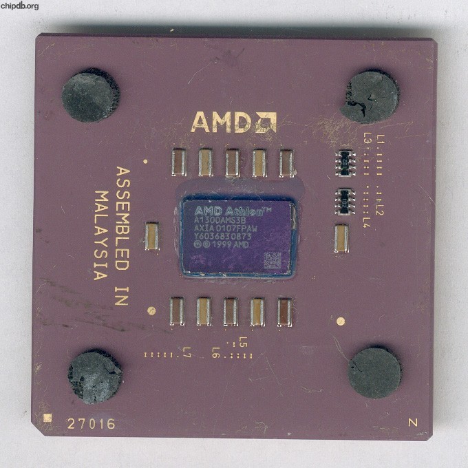 AMD Athlon A1300AMS3B AXIA N in corner