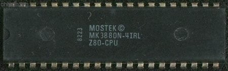 Mostek MK3880N-4IRL diff print