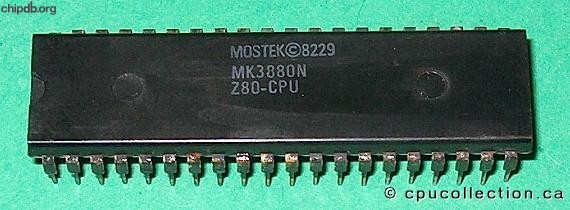 Mostek MK3880N Z80-CPU