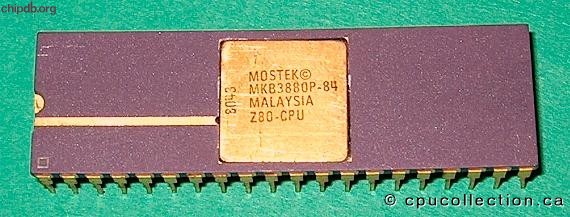 Mostek MKB3880P-84 Z80-CPU