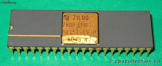 Zilog Z80B CPU
