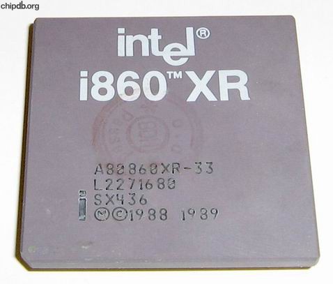 Intel i860 A80860XR-33 SX436