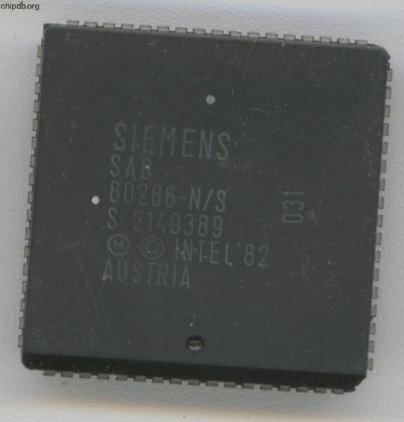Siemens SAB 80286 N/S