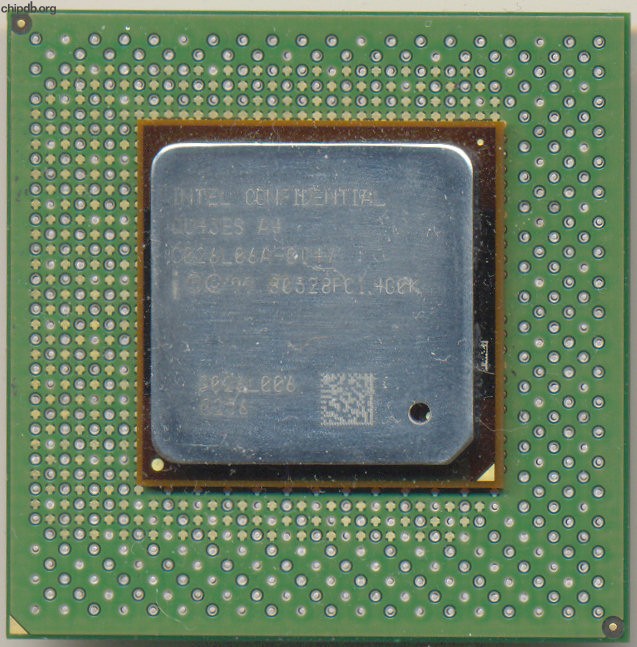 Intel Pentium 4 80528PC1.4G0K QU43ES A4